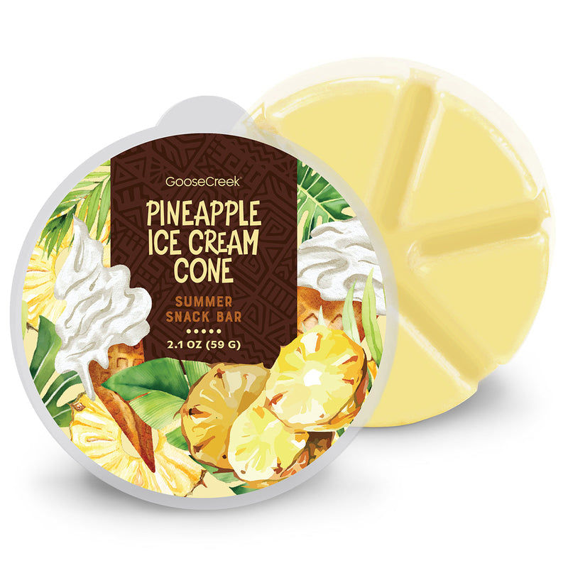 Pineapple Ice Cream Cone Wax Melt (S65A3)